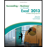 Succeeding in Business With Microsoft Office Excel 2013
