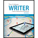 College Writer: A Guide to Thinking, Writing, and Researching (Paper)