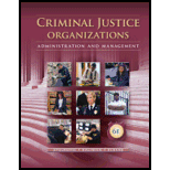 Criminal Justice Organizations