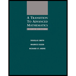 Transition to Advanced Mathematics