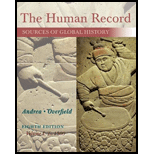 Human Record: Volume I - To 1500