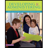 Developing and Administering a Child Care and Education Program