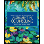 Principles and Application of Assessment in Counseling (Hardback)