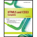 HTML5 and CSS3L Illustrated Complete