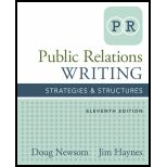 Public Relations Writing: Strategies & Structures