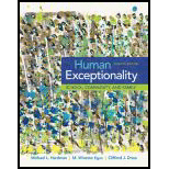 Human Exceptionality: School, Community, and Family