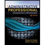 Administrative Professional: Technology & Procedures