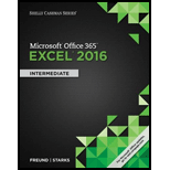 Microsoft Office 365: Excel 2016, Intermediate