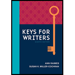Keys for Writers With 2016 MLA / 7TH APA Updates