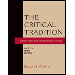Critical Tradition: Shorter