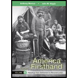 America Firsthand, Volume 1