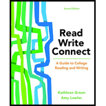 Read, Write, Connect: A Guide to College Reading and Writing