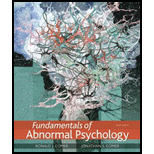 Fundamentals of Abnormal Psychology