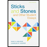 Sticks & Stones: And Other Student Essays