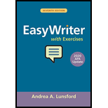 Easy Writer With Exercises, 2020 APA Updated