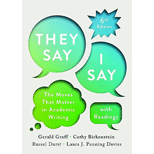 They Say/I Say With Readings - With Access