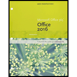 New Perspectives Microsoft Office 365 & Office 2016: Introductory (Looseleaf)