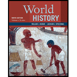 World History, Volume I: to 1800