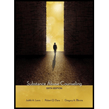 Substance Abuse Counseling