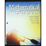 Mathematical Excursions (Looseleaf) - With WebAssign