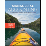 Managerial Accounting: Tools for Business Decision Making