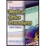 Contemporary Medical Office Procedures - With CD