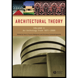 Architectural Theory, Volume II