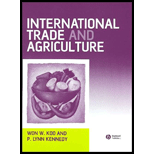 International Trade and Agriculture (Hardback)