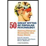 50 Great Myths of Popular Psychology