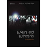 Auteurs and Authorship : Film Reader