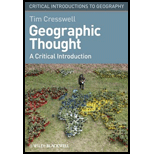 Geographic Thought: A Critical Introduction