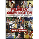 Family Communication: Nurturing and Control in a Changing World (Paperback)