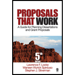 Proposals That Work: Guide for Planning Dissertations and Grant Proposals