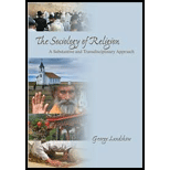 Sociology of Religion : A Substantive and Transdisciplinary Approach