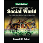 Investigating the Social World : The Process and Practice of Research - Text Only