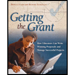 Getting the Grant : How Educators Can Write Winning Proposals and Manage Successful Projects