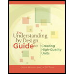 Understanding by Design Guide to Creating High-Quality Units