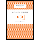 Managing Oneself