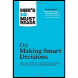 HBR's 10 Must Reads on Making Smart Decisions