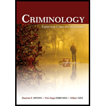 Criminology : Explaining Crime / Its Context