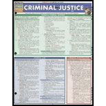 Criminal Justice Quick Study Pamphlet