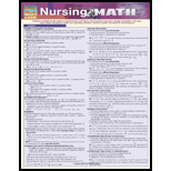 Nursing Math