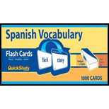 Spanish Vocabulary - Flash Cards