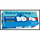 Medical Terminology Flash Cards