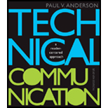 Technical Communication: Reader-Centered Approach