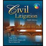 Civil Litigation - With CD