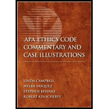 APA Ethics Code Commentary and Case Illustrations
