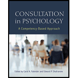 Consultation in Psychology: Competency-Based Approach