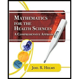 Mathematics for Health Sciences: Comprehensive Approach