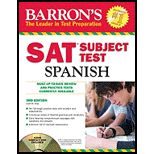 SAT Subject Test: Spanish - With CD
